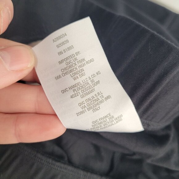 Logo Lori Goldstein Womens size XL black pull on casual stretch pants - Picture 4 of 6